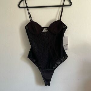 Zara Black Bodysuit